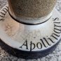 Vintage Apollinaris Match Holder/Stricker Dark Navy And White Burslem England