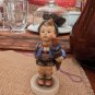 Goebel Hummel Vintage Figurine "Home from Market" w/ Pig - Made in West Germany