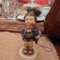 Goebel Hummel Vintage Figurine "Home from Market" w/ Pig - Made in West Germany