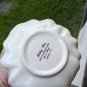 Vintage Odd Shaped Holley Ross Distinguished China With 22k Covered Ribbon Vase