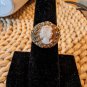 18k HGE Cameo Ring Size 5.5