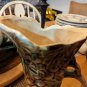 Mid Century McCoy Grape Clusters Double Vase Art Pottery, Twin Grapes 1950