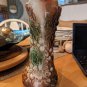 Mid Century McCoy Grape Clusters Double Vase Art Pottery, Twin Grapes 1950