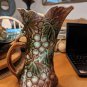 Mid Century McCoy Grape Clusters Double Vase Art Pottery, Twin Grapes 1950