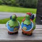 Vintage Bone China Chicken Shakers