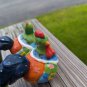 Vintage Bone China Chicken Shakers