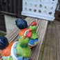 Vintage Bone China Chicken Shakers