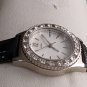 GUESS Waterpro U95176L2 Genuine Leather Quartz Analog Women's Watch On Pillow