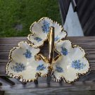 Holley Ross PA 3 Compartment Gold Handled Nuts Dish