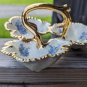 Holley Ross PA 3 Compartment Gold Handled Nuts Dish