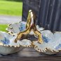 Holley Ross PA 3 Compartment Gold Handled Nuts Dish