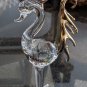 Gold Metal Over Glass Mini Rooster Figurine 2.5"