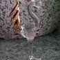 Gold Metal Over Glass Mini Rooster Figurine 2.5"