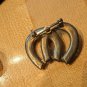 True Vintage 1950s Double Horseshoe Brooch