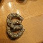 True Vintage 1950s Double Horseshoe Brooch