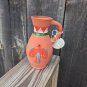 Vintage 6.5" Native Indian Wedding Pitcher Terracotta Clay JAPAN (B26)