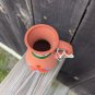 Vintage 6.5" Native Indian Wedding Pitcher Terracotta Clay JAPAN (B26)