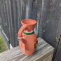 Vintage 6.5" Native Indian Wedding Pitcher Terracotta Clay JAPAN (B26)