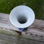 Blue And White Palm Blossom Vase