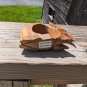 Vintage Small Hand Carved In Kenya Wooden Elephant 4"