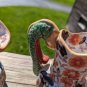 Two(!) Masonâs Ironstone Imari Pitchers With Hydra Handles Multicolor Lively 6"