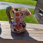 Two(!) Masonâs Ironstone Imari Pitchers With Hydra Handles Multicolor Lively 6"