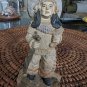 Vintage Small 4" Native American Elder Figurine