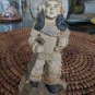 Vintage Small 4" Native American Elder Figurine