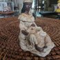 Beautiful Maiden With Deer In Lap Resin 4" Figurine