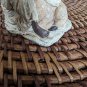 Beautiful Maiden With Deer In Lap Resin 4" Figurine