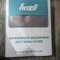 Hazli Waterproof Microfiber Mattress Cover 62"X26"X3" Gray