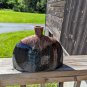Wide Ceramic Vase About 9" By 7"
