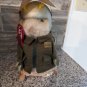 Gemmy 2003 Dancing Hamster Captain Carl Air Force Theme Wild Blue Yonder