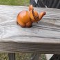 Vintage Miniature Ceramic Baby Elephant 2" Hollow Figurine