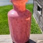 Pink Glass Flower Vase Medium