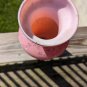 Pink Glass Flower Vase Medium