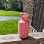 Pink Glass Flower Vase Medium