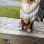Vintage Lassie Collie Dog Ceramic Figurine Collectible Japan