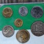 1986 Mexico 7 Coin Set - World Cup Mondial Edition