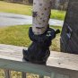 BEAR PEEK A BOO CANDLE HOLDERS TREE CLIMBER BEARS BIRCH TREE LEAVES 20"