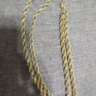 MONET Gold-Tone Twisted Rope Necklace 24"
