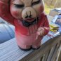 Vintage 50s MCM Carnival Chalkware Pig Bank 10" Tall