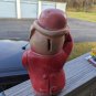 Vintage 50s MCM Carnival Chalkware Pig Bank 10" Tall