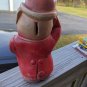 Vintage 50s MCM Carnival Chalkware Pig Bank 10" Tall