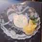 Caldor Inc No 210112/1 Chip & Dip Heavy Glass Dish Made In Japan