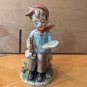 Erich Stauffer Little Bohemian Painter Figurine Porcelain U8543 Vintage Japan