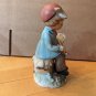 Erich Stauffer Little Bohemian Painter Figurine Porcelain U8543 Vintage Japan