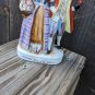 VINTAGE OCCUPIED JAPAN PORCELAIN BISQUE VICTORIAN COUPLE FIGURINES 1946-1952