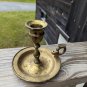 Vintage Andrea By Sadek Brass Candle Stick Holder Made In India TLC Needed