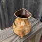 Vintage Pennsbury Pottery Pitcher Morrisville PA Hex Design 1950-1970 4" Tall